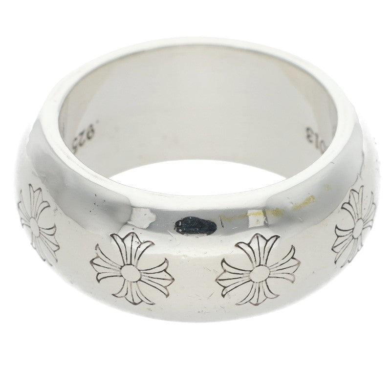 Chrome Hearts 10mm Round 925 Silver Ring Size ONE SIZE