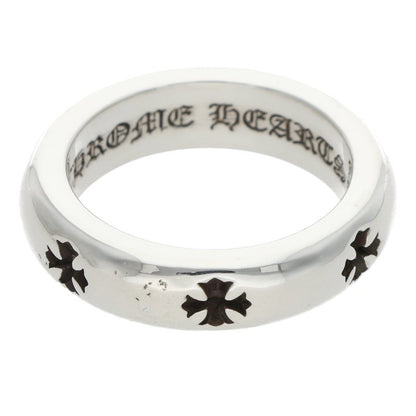 Chrome Hearts NEGATIVE CH PLUS 925 Silver Ring Size 11.5