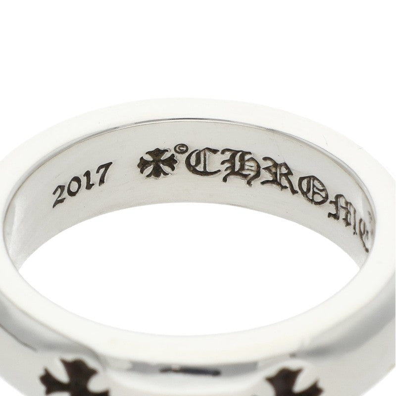 Chrome Hearts NEGATIVE CH PLUS 925 Silver Ring Size 11.5