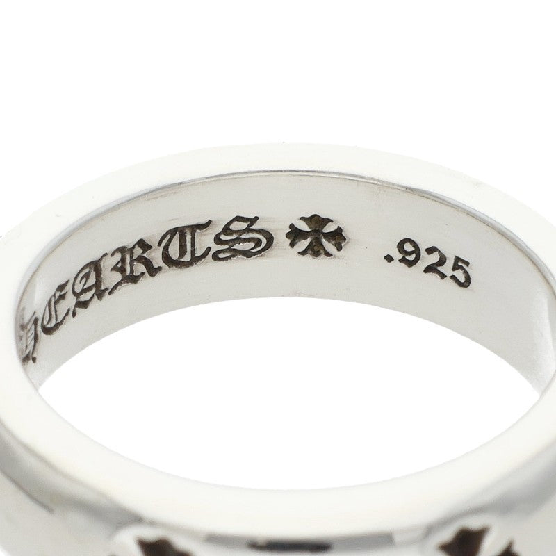 Chrome Hearts NEGATIVE CH PLUS 925 Silver Ring Size 11.5