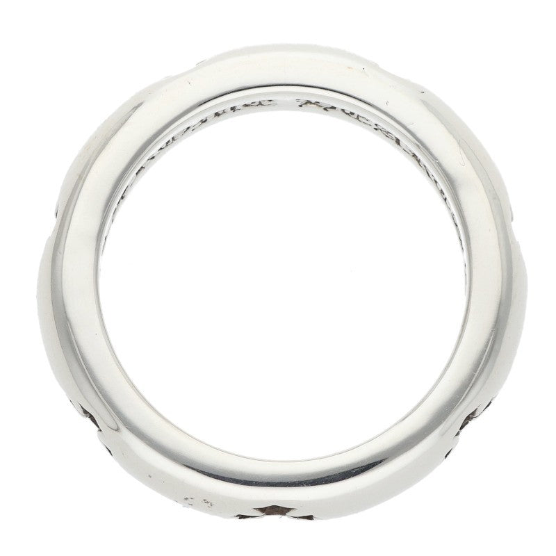 Chrome Hearts NEGATIVE CH PLUS 925 Silver Ring Size 11.5