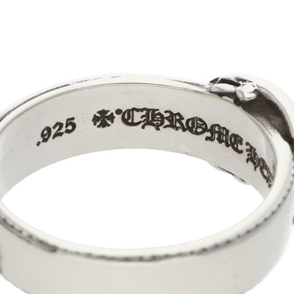 Chrome Hearts BELTED OVAL SML Silver Ring Size 18.5