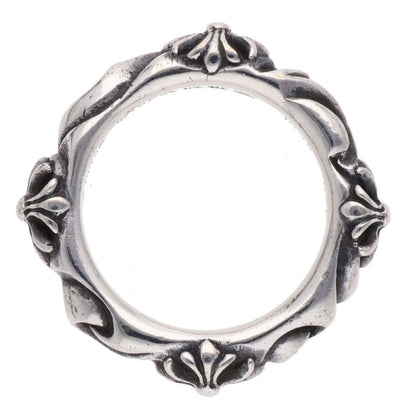 Chrome Hearts SBT BAND SBT Silver Ring Size 18.5