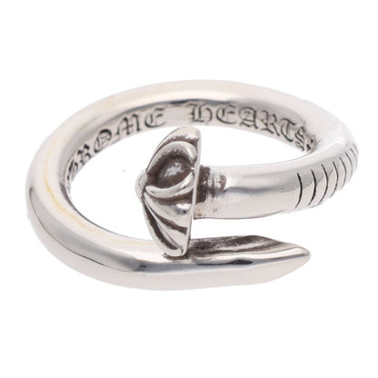 Chrome Hearts NAIL CRSBALL Silver Ring Size 6.5