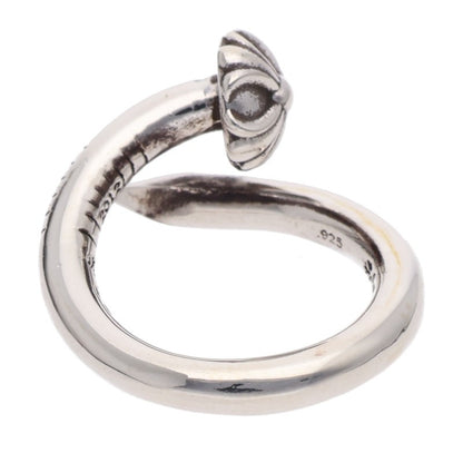 Chrome Hearts NAIL CRSBALL Silver Ring Size 6.5