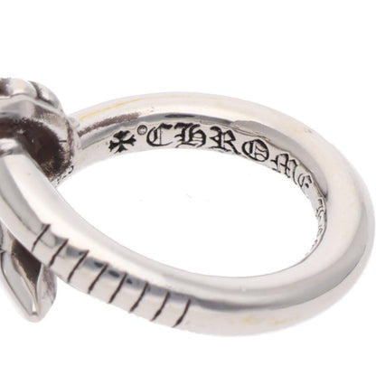 Chrome Hearts NAIL CRSBALL Silver Ring Size 6.5