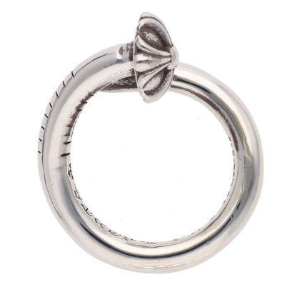 Chrome Hearts NAIL CRSBALL Silver Ring Size 6.5
