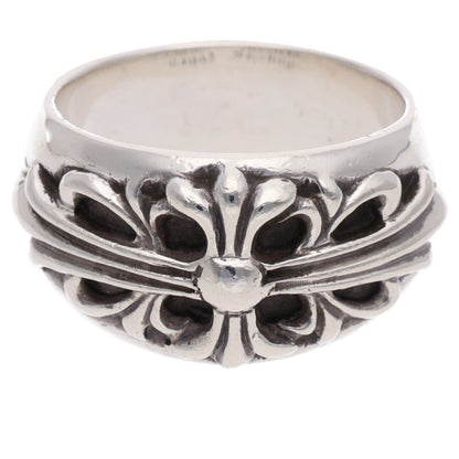 Chrome Hearts FLRL CRS Floral Silver Ring Size ONE SIZE