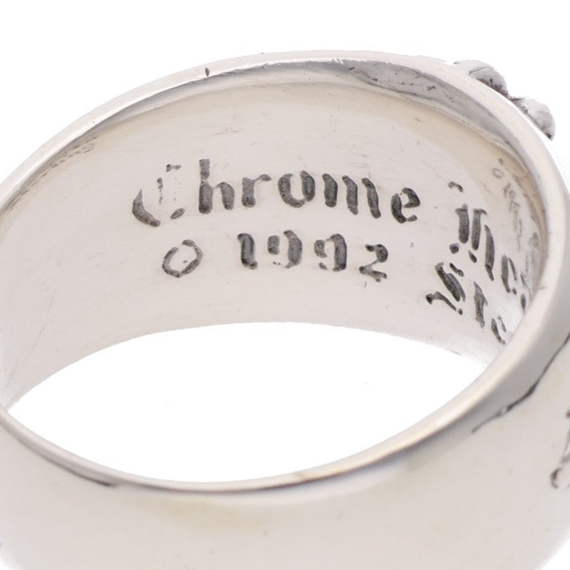 Chrome Hearts FLRL CRS Floral Silver Ring Size ONE SIZE