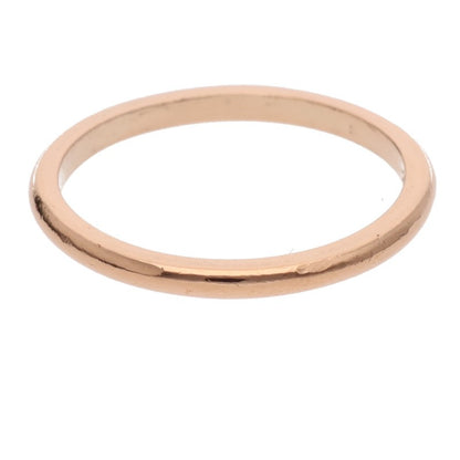 Chrome Hearts 22K WD Round Bubblegum Gold Ring Size ONE SIZE
