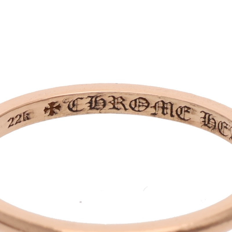 Chrome Hearts 22K WD Round Bubblegum Gold Ring Size ONE SIZE
