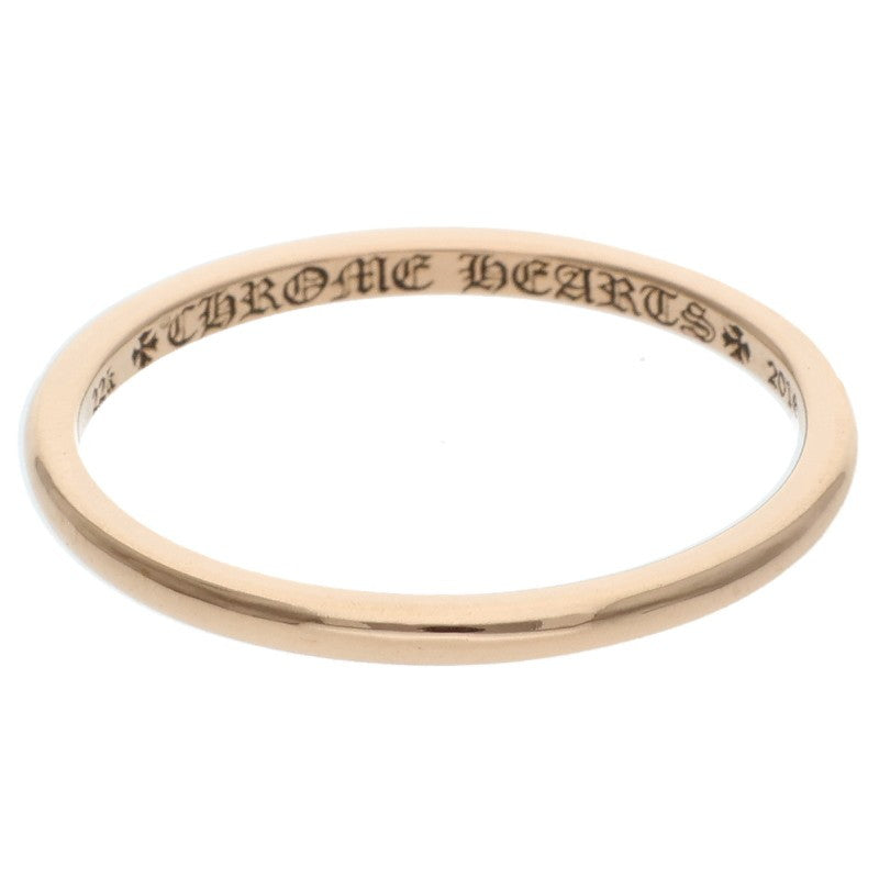 Chrome Hearts WEDDING ROUND PLAIN 22K Ring Size 15.5
