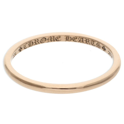 Chrome Hearts WEDDING ROUND PLAIN 22K Ring Size 15.5
