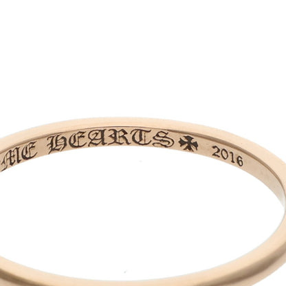 Chrome Hearts WEDDING ROUND PLAIN 22K Ring Size 15.5