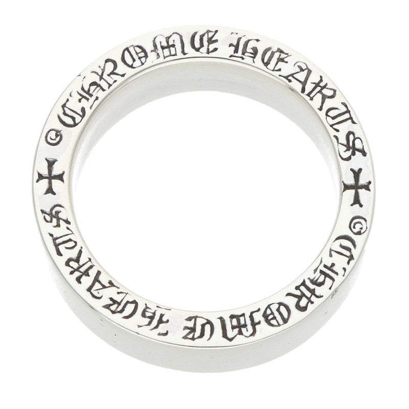 Chrome Hearts 6mm SPACER PLAIN 925 Silver Ring Size ONE SIZE