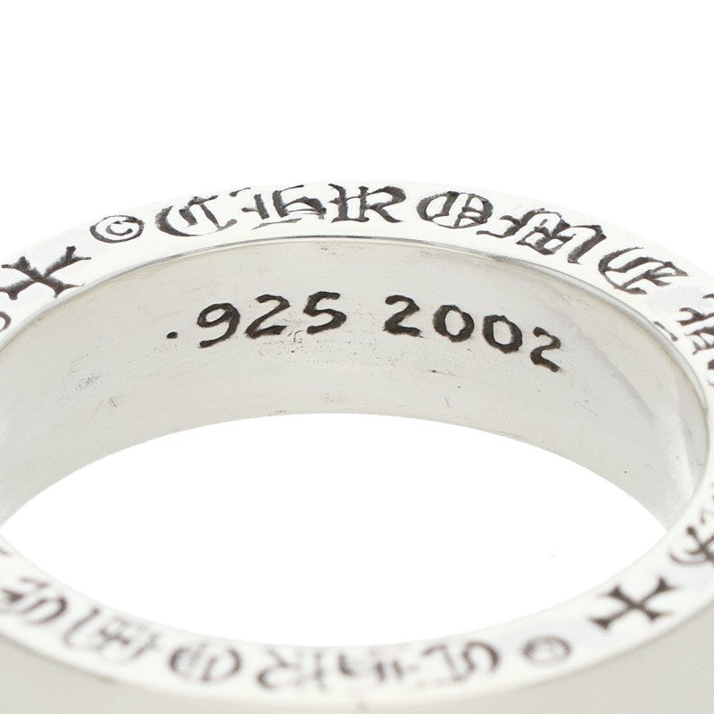 Chrome Hearts 6mm SPACER PLAIN 925 Silver Ring Size ONE SIZE
