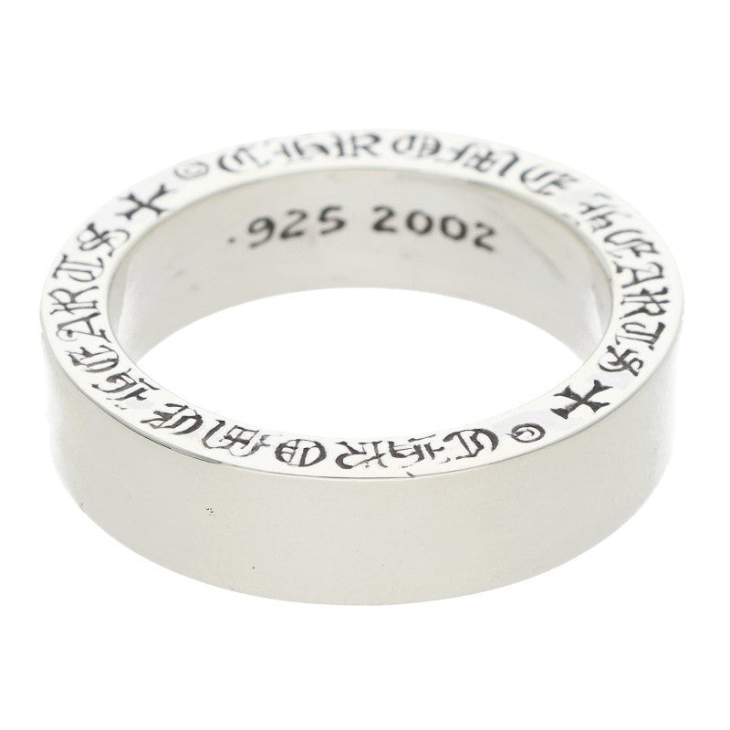 Chrome Hearts 6mm SPACER PLAIN 925 Silver Ring Size ONE SIZE