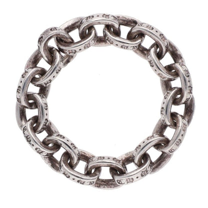 Chrome Hearts PAPER CHAIN Silver Ring Size ONE SIZE