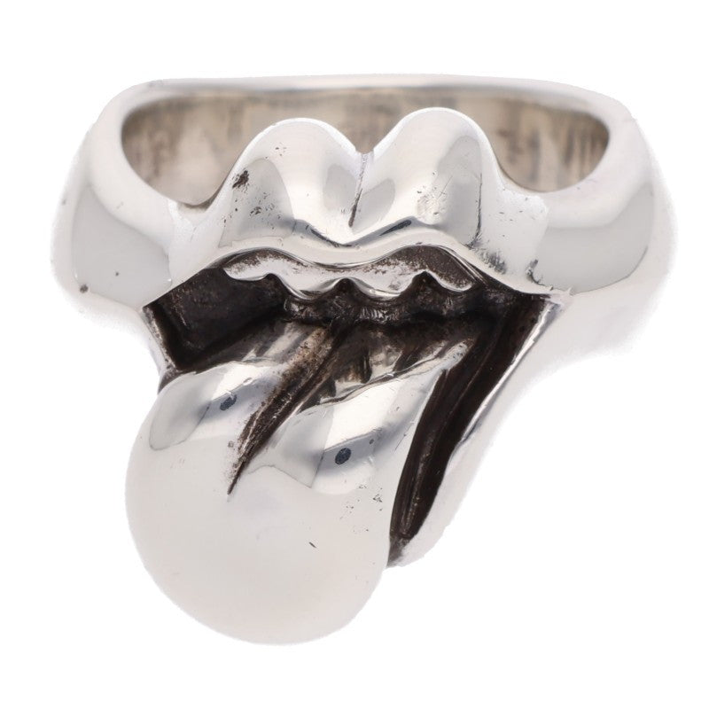 Chrome Hearts LIP TONGUE-MD 925 Silver Ring Size ONE SIZE