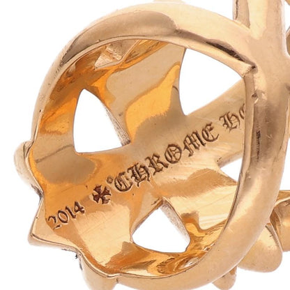 Chrome Hearts 22K Sapphire Infinity Cross Ring Size JP 14