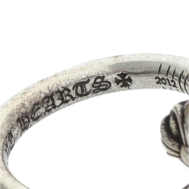 Chrome Hearts 925 NAIL CRSBALL Silver Ring Size 12.5