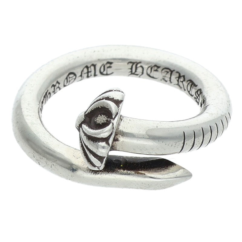 Chrome Hearts 925 NAIL CRSBALL Silver Ring Size ONE SIZE