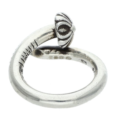 Chrome Hearts 925 NAIL CRSBALL Silver Ring Size ONE SIZE