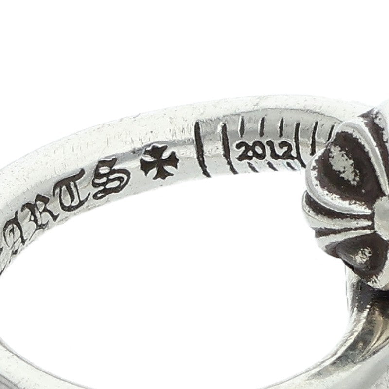 Chrome Hearts 925 NAIL CRSBALL Silver Ring Size ONE SIZE