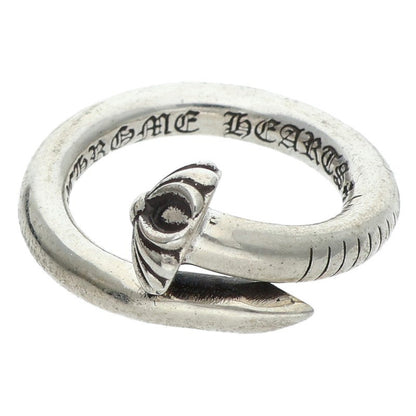Chrome Hearts 925 NAIL CRSBALL Silver Ring Size 6.5