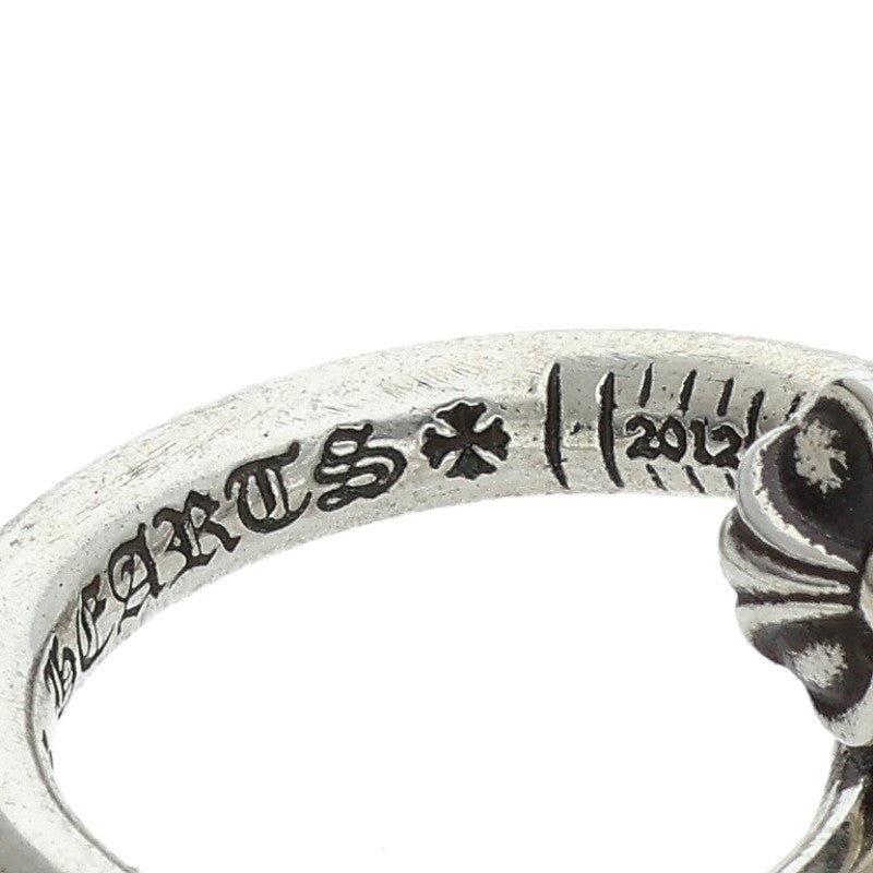 Chrome Hearts 925 NAIL CRSBALL Silver Ring Size 6.5