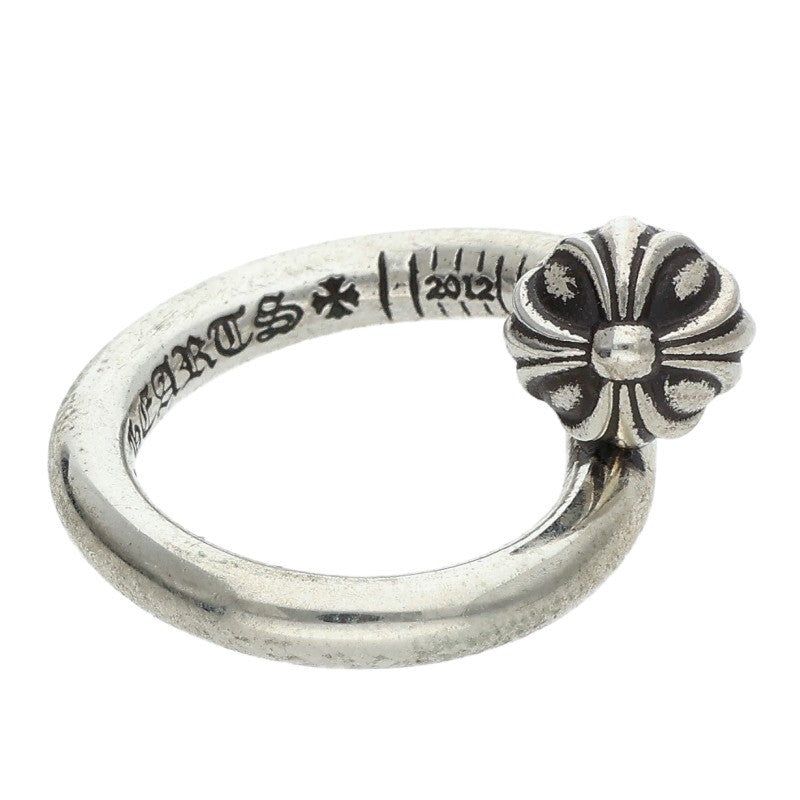 Chrome Hearts 925 NAIL CRSBALL Silver Ring Size 6.5