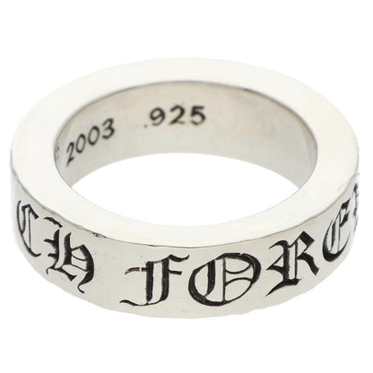 Chrome Hearts 6mm Spacer Forever Silver Ring Size ONE SIZE