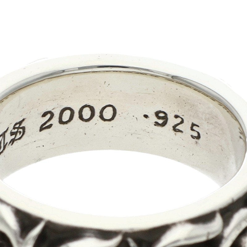 Chrome Hearts Eternity Vine Band Silver Ring Size 15.5