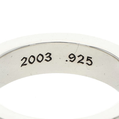 Chrome Hearts 6mm Spacer FUCKYOU Silver Ring Size 22.5