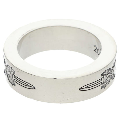 Chrome Hearts 6mm Spacer Dagger Silver Ring Size JP 9