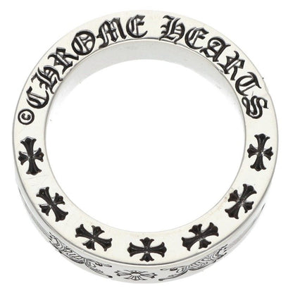 Chrome Hearts 6mm Spacer Dagger Silver Ring Size JP 9