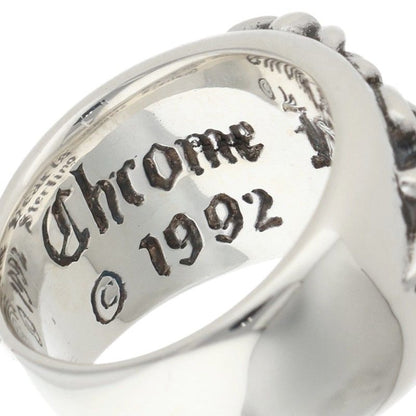 Chrome Hearts Floral Cross 1 Silver Ring Size ONE SIZE