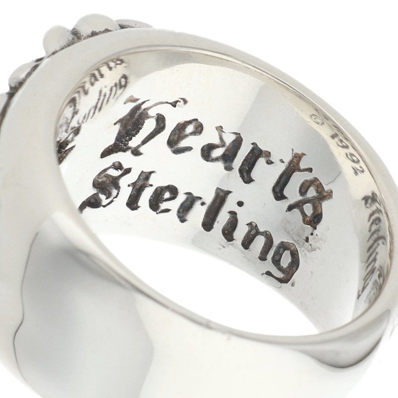 Chrome Hearts Floral Cross 1 Silver Ring Size ONE SIZE