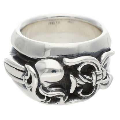 Chrome Hearts Dagger Heart Silver Ring Size ONE SIZE