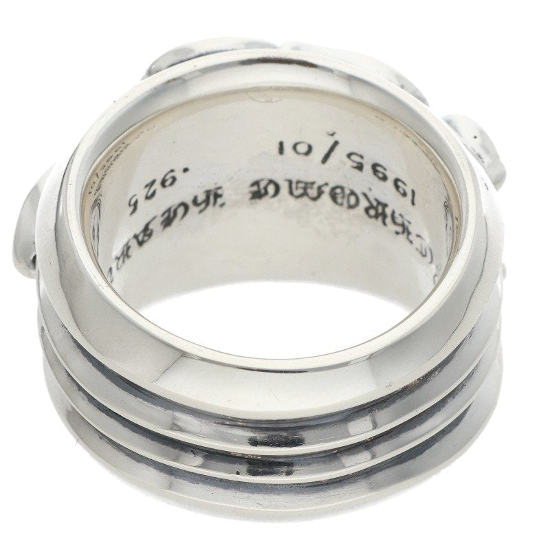 Chrome Hearts Dagger Heart Silver Ring Size ONE SIZE