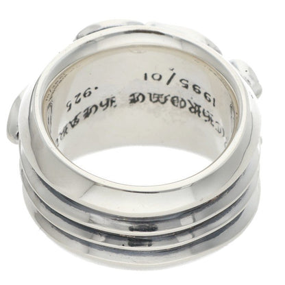 Chrome Hearts Dagger Heart Silver Ring Size ONE SIZE