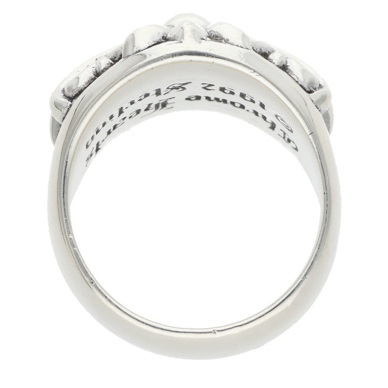 Chrome Hearts Keeper Sterling Silver Ring Size ONE SIZE