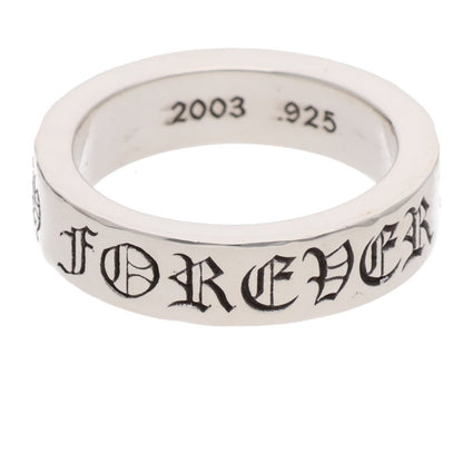 Chrome Hearts 925 6mm Spacer Silver Ring Size ONE SIZE