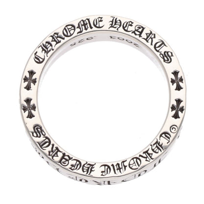 Chrome Hearts 925 6mm Spacer Silver Ring Size ONE SIZE