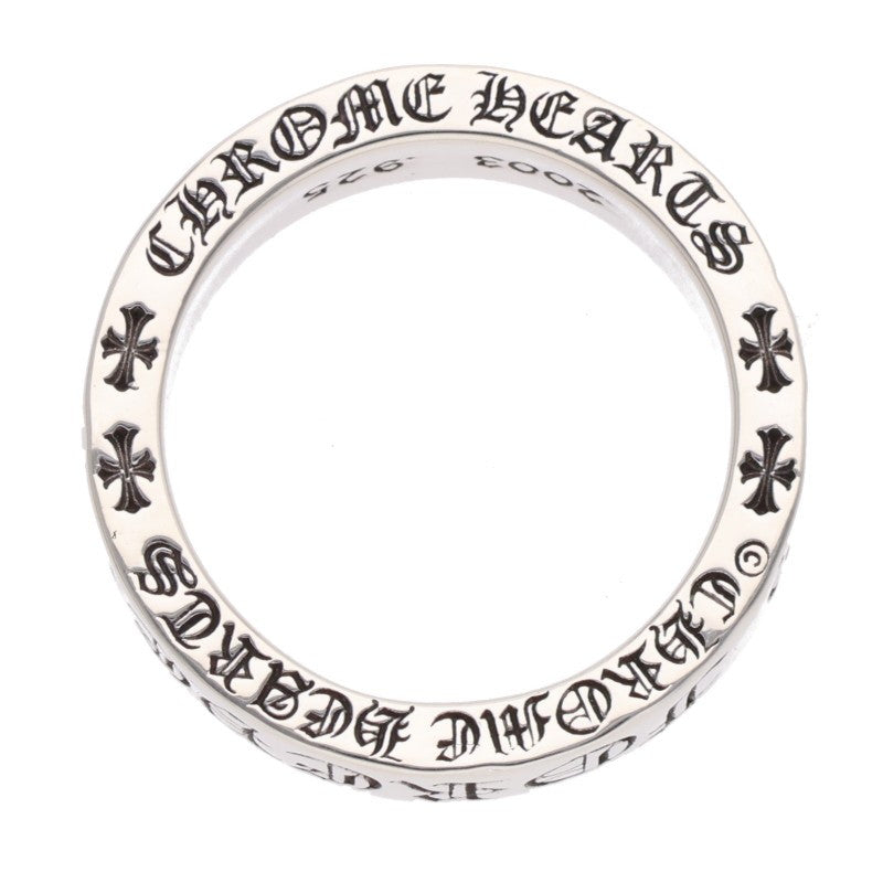 Chrome Hearts 925 6mm Spacer Silver Ring Size ONE SIZE