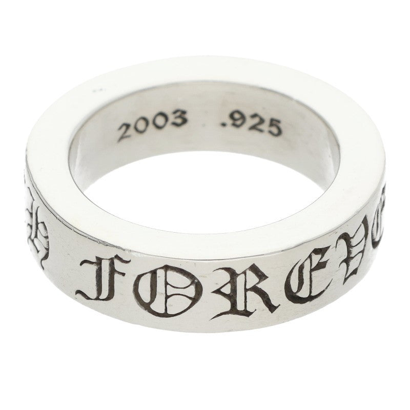 Chrome Hearts 6mm Spacer Forever Silver Ring Size ONE SIZE