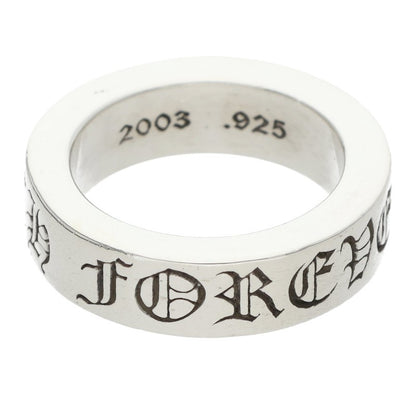 Chrome Hearts 6mm Spacer Forever Silver Ring Size ONE SIZE