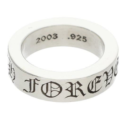 Chrome Hearts 6mm Spacer Forever Silver Ring Size ONE SIZE
