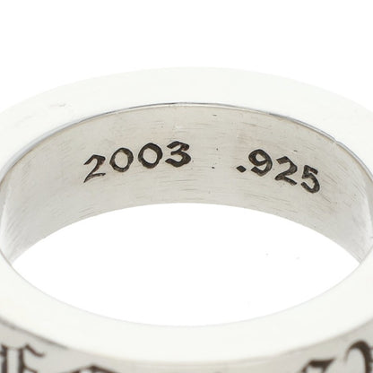 Chrome Hearts 6mm Spacer Forever Silver Ring Size ONE SIZE
