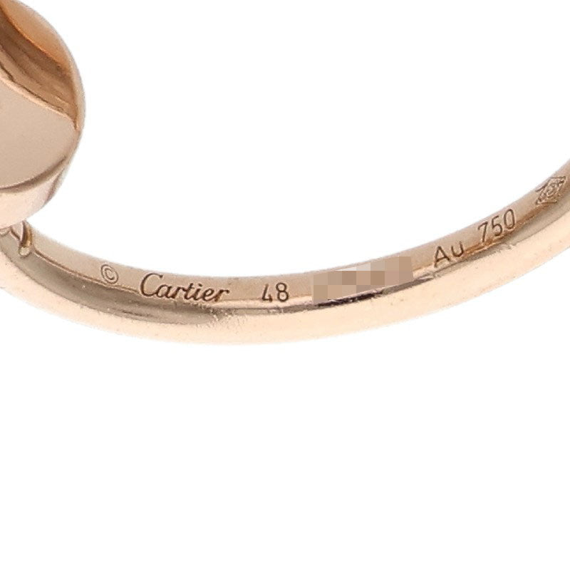 Cartier JUSTE UN CLOU RING SM 18K Pink Gold Size 48